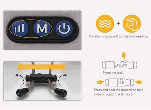 LOT!UUS U-shaped massaažipadi kaelamassöör elektriline (2 foto / 7)