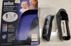 МНОГО! Термометр Braun ThermoScan 7 (2 фото из 2)