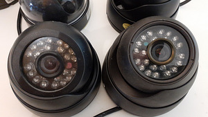 LOT! TURVAKAAMERAD Videokaamerad / Valvekaamerad 8tk (8 foto / 8)