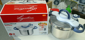 LOT! Lagostina Clipsominut Kiirkeetja 22cm 6L (2 foto / 3)