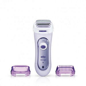 LOT! Braun Silk-épil Wet & Dry, blue - Lady shaver (4 foto / 4)