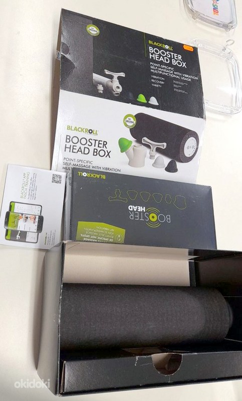 LOT! Blackroll BOOSTER HEAD BOX massaazi seade + BONUS - Tallinn, Varustus ja tarbed okidoki LOT! Blackroll BOOSTER HEAD BOX massaazi seade + BONUS - Tallinn, Varustus ja tarbed okidoki