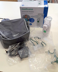 МИНИ Ингалятор MEDISANA IN 525 Ультразвуковой небулайзер (2 фото из 2)