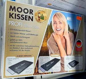 LOT! Moor Kissen profi 38x26cm soojendus padi (2 foto / 2)