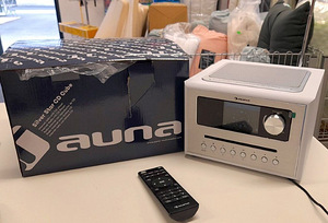 Auna Silver Star CD Cube DAB Radio CD FM BT AUX (2 фото из 2)