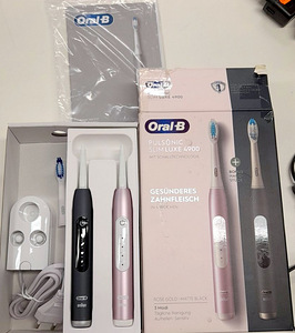 LOT! Oral B Pulsonic Slim Luxe 4900 Hambaharjad (2 foto / 2)