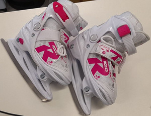 Коньки Roces Jokey Ice 2.0 Girl, белый/розовый 26-31 (2 фото из 4)