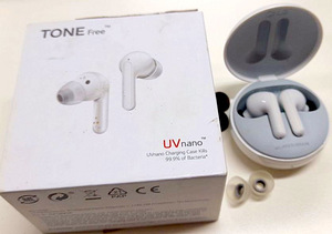 LOT! Kõrvaklapid LG HBS-FN6 in-ear, valge (2 foto / 2)