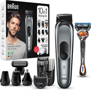 LOT! Машинка для стрижки волос, бритва Braun All-in-one 7 (1 фото из 9)