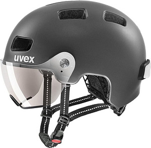 Велошлем uvex Rush Visor 55-58см (1 фото из 1)