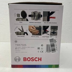 LOT! UUS Bosch TWK7S05 2200W veekeetja (3 foto / 5)