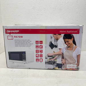 LOT! UUS SHARP R670W 2in1 Mikrolaineahi grill 20 L, 1000 W (2 foto / 10)