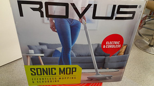 LOT! Põrandamopp Rovus Sonic Juhtmevaba elektriline Mopp (4 foto / 5)