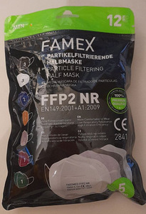 LOT! UUS FFP2 Värvilised Näomask Komplekt 12tk Respiraator (7 foto / 10)