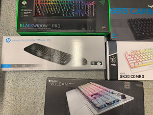 МНОГО! Клавиатуры Razer Logitech HP Reccat (5 фото из 7)
