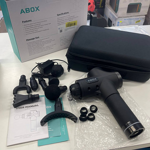 LOT! Massaažipüstol Abox 8 massaažipea ja 30 kiirusega (2 foto / 8)