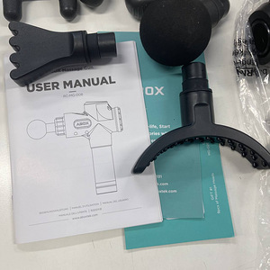 LOT! Massaažipüstol Abox 8 massaažipea ja 30 kiirusega (5 foto / 8)