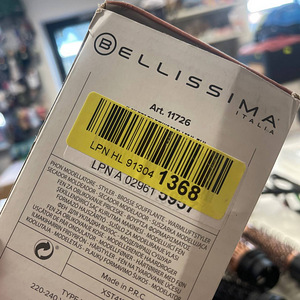 LOT! Juuksekoolutaja Bellissima My Pro GH18 1100W (9 foto / 9)