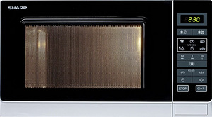 LOT! Mikrolaineahi Sharp R-342INW 25l 900 W (1 foto / 10)