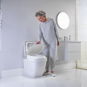 LOT! Invacare Aquatec 90 kaanega WC pott 105 mm 225kg (1 foto / 7)