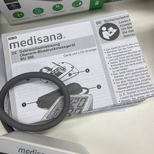 LOT! medisana BU 586 Voice õlavarre vererõhumõõtja (6 foto / 10)