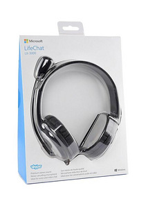 LOT! Juhtmega kõrvaklapid Microsoft LifeChat LX-3000 mikrof (1 foto / 1)