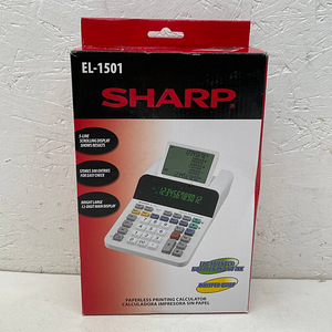 LOT! UUS Sharp El-1501 suure ekraaniga juhtmeta Kalkulaator (3 foto / 8)