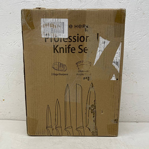 LOT! 7-osaline professionaalne kööginugade komplekt alusega (2 foto / 8)