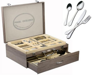 LOT! Pradel Excellence söögiriistade komplekt 84-osaline (1 foto / 10)