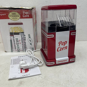 LOT! Beper popkornivalmistaja 1200 W Vintage (3 foto / 10)