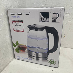 LOT!Emerio WK-119988 klaasist veekeetja, 1,7 liitrit, 2200W (1 foto / 8)