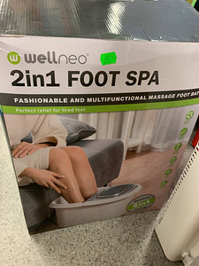 LOT! Jalamassaaživann Wellneo Foot SPA 2-in-1 (5 foto / 5)