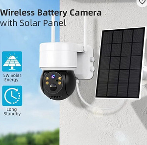 LOT! Juhtmevaba päikesepatareiga välikaamera, IP65/Wi-Fi (5 foto / 6)