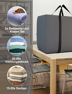 Suur kokkupandav kott XXL Oxford 125 L x 2 (6 foto / 7)