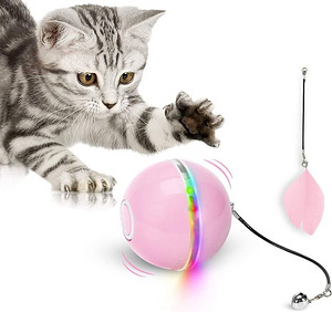 Интерактивная игрушка, кошачий шарик USB LED WWVVPET