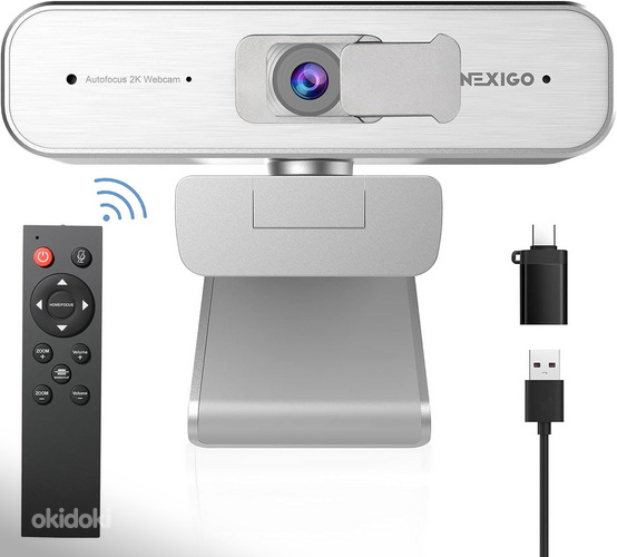 Веб-камера NexiGo N940P 2K zoom 1080P (фото #1)