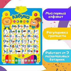 LOT! Kidstory Elektrooniline tähestik lastele / (vene keel) (10 foto / 10)