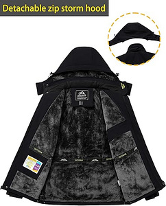 TACVASEN meeste talve jope lumemantel veekindel 3XL (4 foto / 6)
