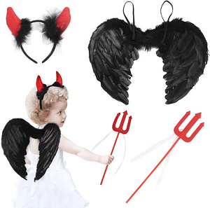 LOT! SunShine Angel tiivad 45 cm, must (3 foto / 7)