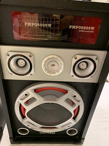 LOT! Kõlarid DJ pmp06000w 40W High Power (6 foto / 6)