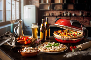 LOT! Ariete Bon Cuisine pizzapann 30 liitrit Mod. 909 (4 foto / 7)