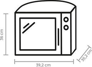 LOT! Mikrolaineahi Whirlpool 700 W / 13 L Grill MAX 39 WSL (2 foto / 10)