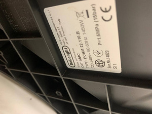 LOT! Kohvimasin DELONGHI ECAM22.110B 1450 W 15 Bar (5 foto / 8)