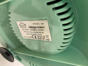 LOT! Lgv MiTA köögikombain 800 W elektriline mikser KM6320T (9 foto / 10)