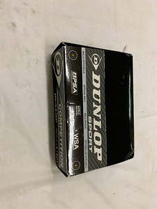 LOT! UUS Squashi pall Dunlop COMPETITION YellowDot 12tk (4 foto / 4)