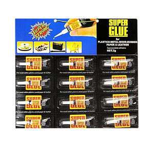 LOT! UUS Liim Superliim Power Glue, 12 tk x 3g XJ-8882 (1 foto / 1)