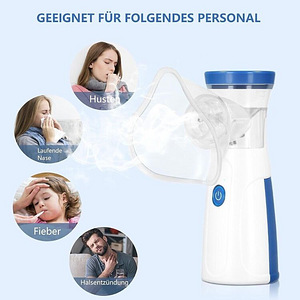 LOT! Juhtmeta Ultraheli nebulisaator , inhalaator JSL W302 (3 foto / 7)