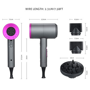 ЛОТ! Фен Qnotici Ionic 2000 W (3 фото из 8)