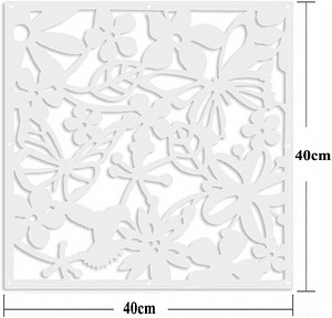 LOT! LRZCGB rippuv vaheseina ekraan, 12 tk, 40x40cm (5 foto / 7)