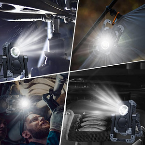 LOT! UUS LED-töövalgusti Vicalo Bluetooth-kõlariga (5 foto / 5)